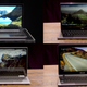 The contenders, clockwise starting with top left: Acer Swift 3, Dell XPS 13, Asus Zenbook Flip, Lenovo Yoga 720. Image: Eleanor Fye/Gizmodo